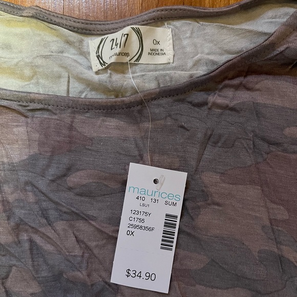 ๐ NWT Maurices 24/7 maxi dress, 0X/XL - Picture 6 of 7